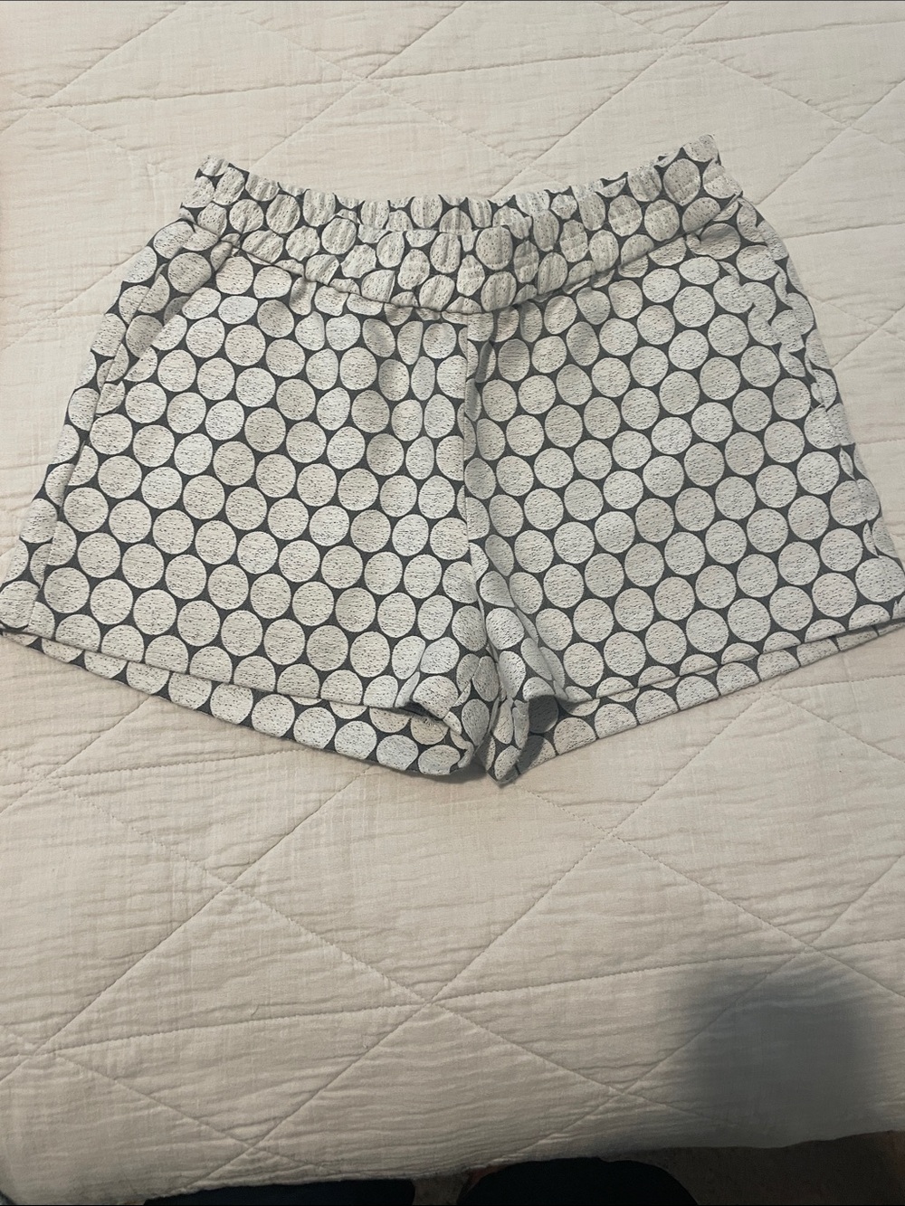 J Crew Cute Polka Dot Elastic-Waist Size 2
